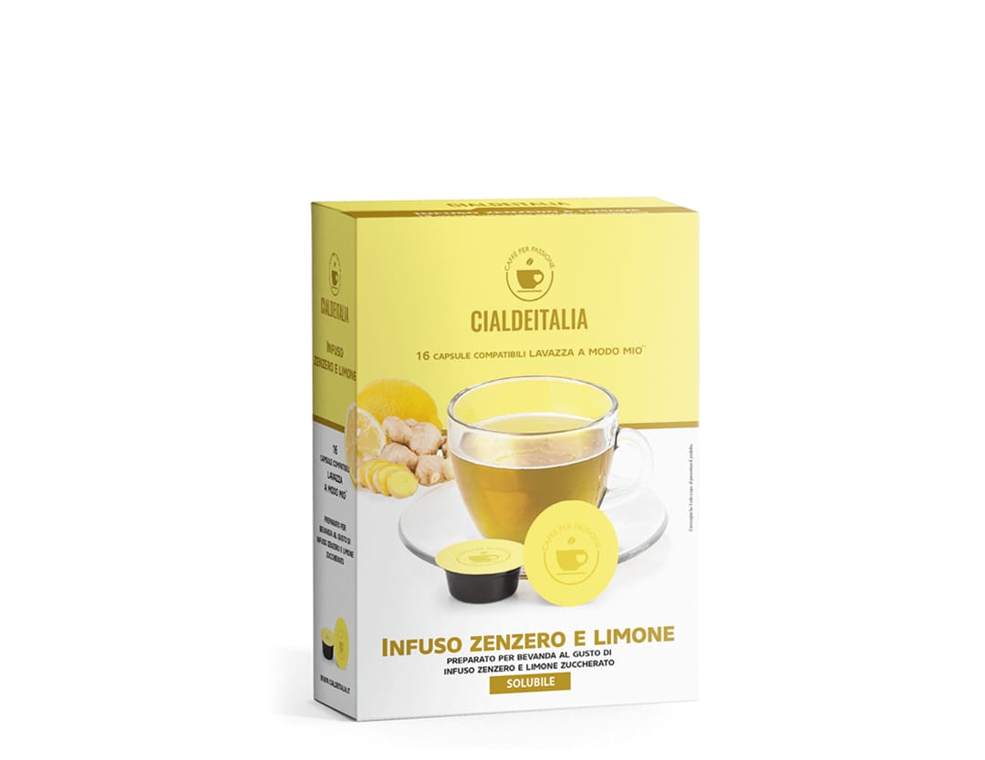 Infuso Zenzero e Limone - 16 capsule