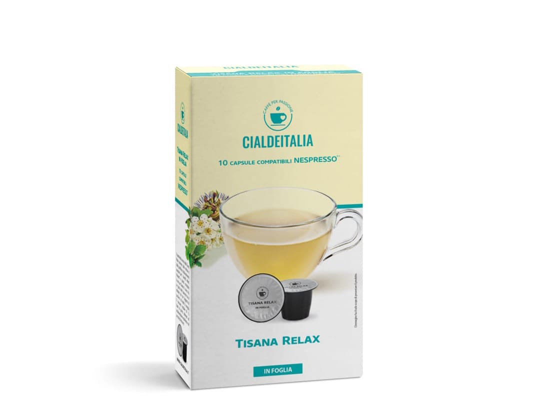 Tisana Relax in foglia - 10 capsule